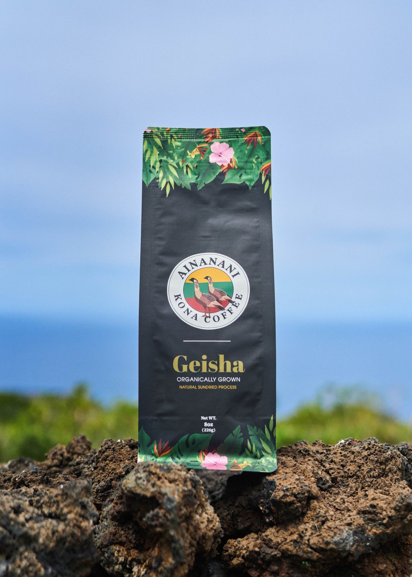 AINANANI Kona Geisha - Arabica Whole Bean Coffee